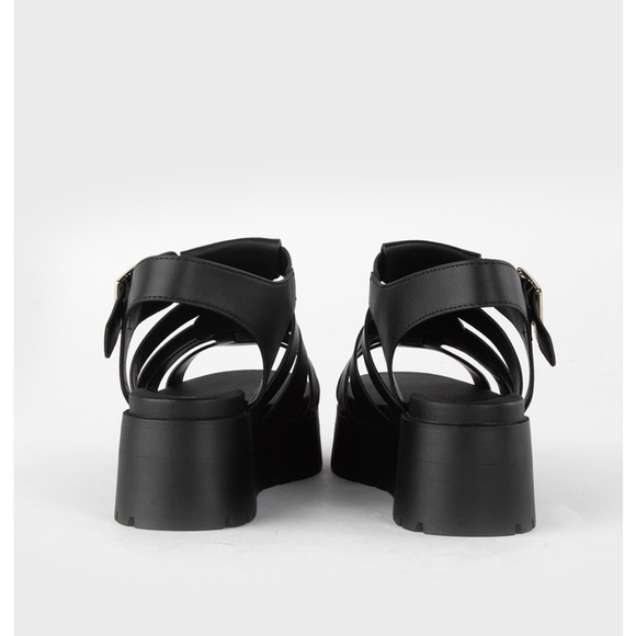 SODA Fisherman Womens Flatform Sandals - Picture 5 of 5